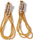 Cubic Zirconia Drop Dangle Earrings - Golda-Jewelry