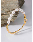 Pearls 18k Gold Color Bracelet - Golda-Jewelry