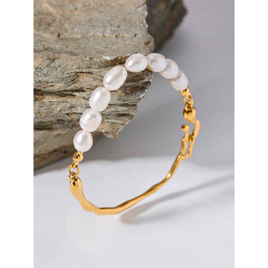 Pearls 18k Gold Color Bracelet - Golda-Jewelry