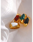 Vintage  18k Gold Plated Ring - Golda-Jewelry