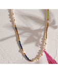 Natural Freshwater Pearls Measly Bead Necklace - Golda-Jewelry