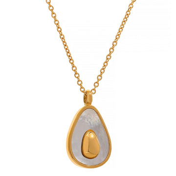 Golden Fruit 18k Gold Plated Pendant Necklace - Golda-Jewelry