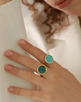 Malachite Ring - Golda-Jewelry