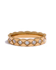 Cubic Zirconia 18k Gold Plated Ring - Golda-Jewelry