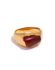 Vintage  18k Gold Plated Ring - Golda-Jewelry