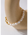 Pearls 18k Gold Color Bracelet - Golda-Jewelry