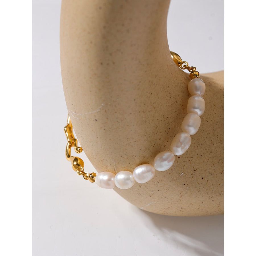 Pearls 18k Gold Color Bracelet - Golda-Jewelry